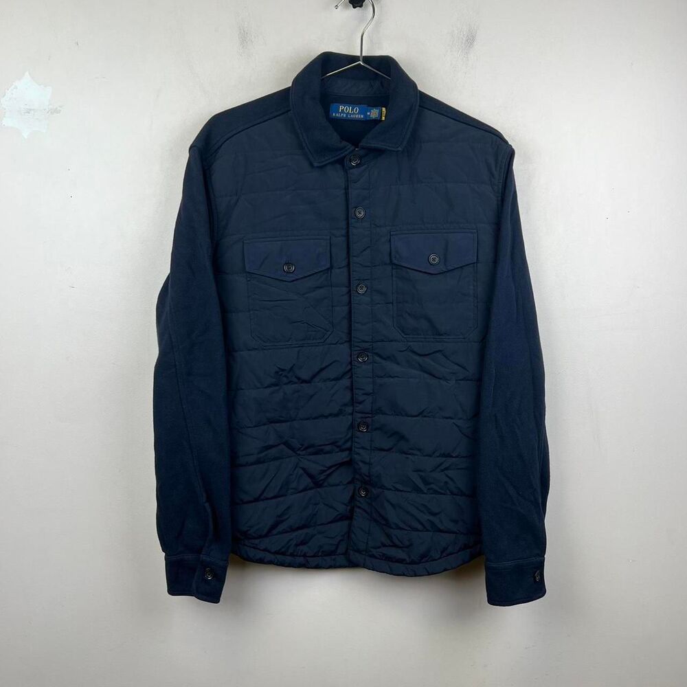 Polo Ralph Lauren Navy Blue Quilted Jacket Size M